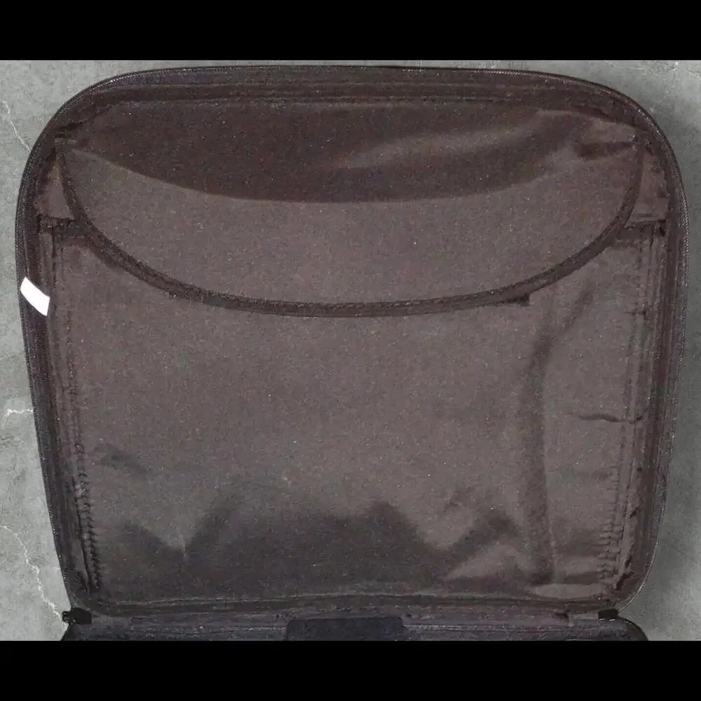 Vintage DELL Laptop Bag Canvas Black Messenger Carrying Shoulder